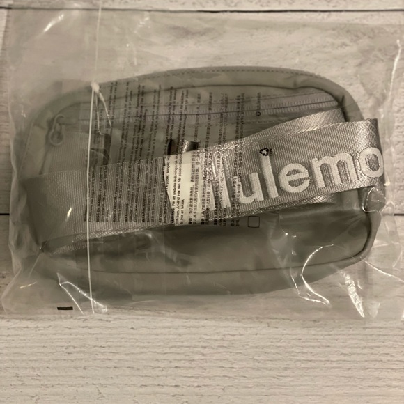 Not for saleNWT Lululemon Everywhere Belt Bag 1L Silver Drop still in plastic - Picture 8 of 9